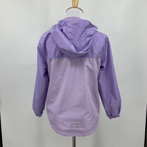 Eddie Bauer Jacket Girls Medium Lilac Lavender Full Zip Hoode LongSleeve Outdoor - Picture 6 of 13